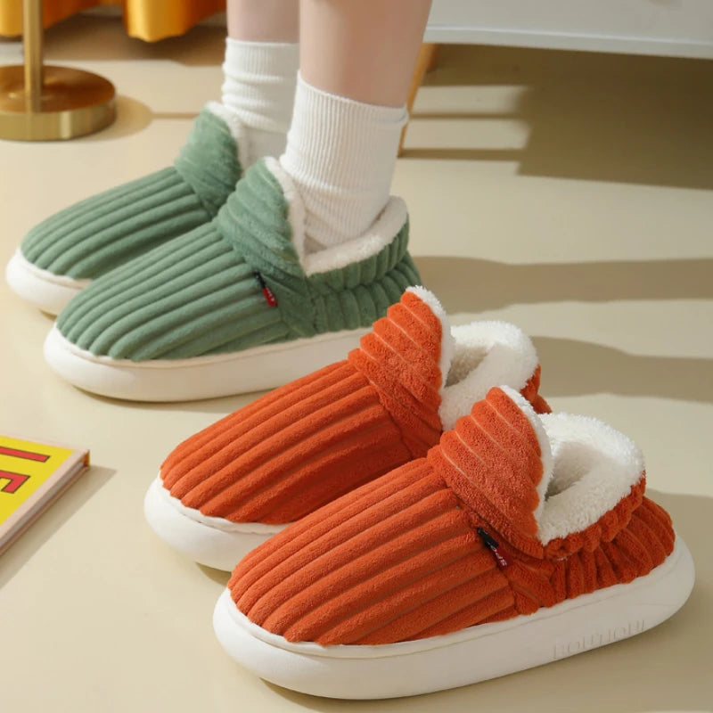 Men's Fluffy Fur Slippers