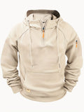 Men's Casual Sports Hoodie with Arm Pocket