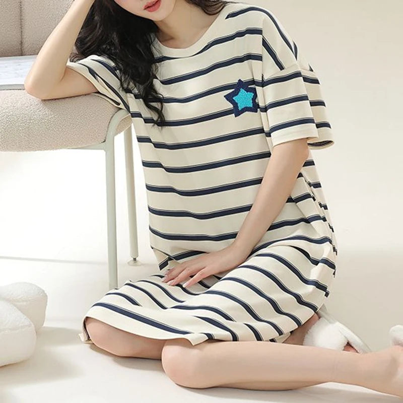 Happy Critters Cotton Nightgown
