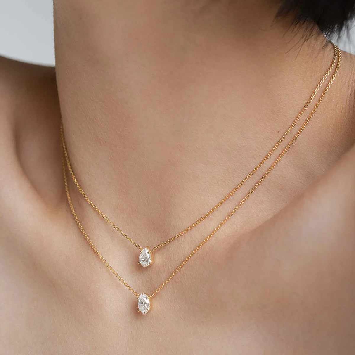 Women's Multilayer Zircon Choker Necklace