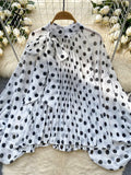 Leopard Print Bow-Neck Blouse (SINGREINY)