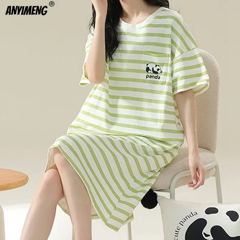 Happy Critters Cotton Nightgown