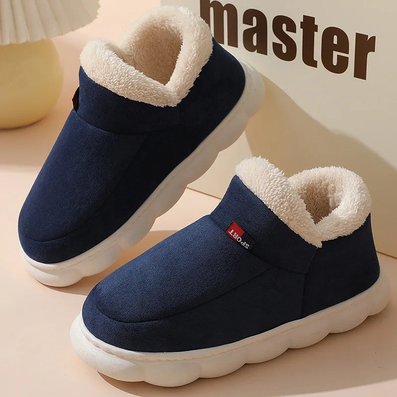 Men's Fluffy Fur Slippers
