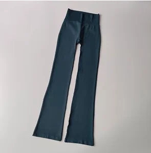 High-Waisted Flared Yoga Leggings