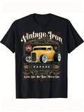 Vintage Hot Rods Muscle Cars Graphic T-Shirt